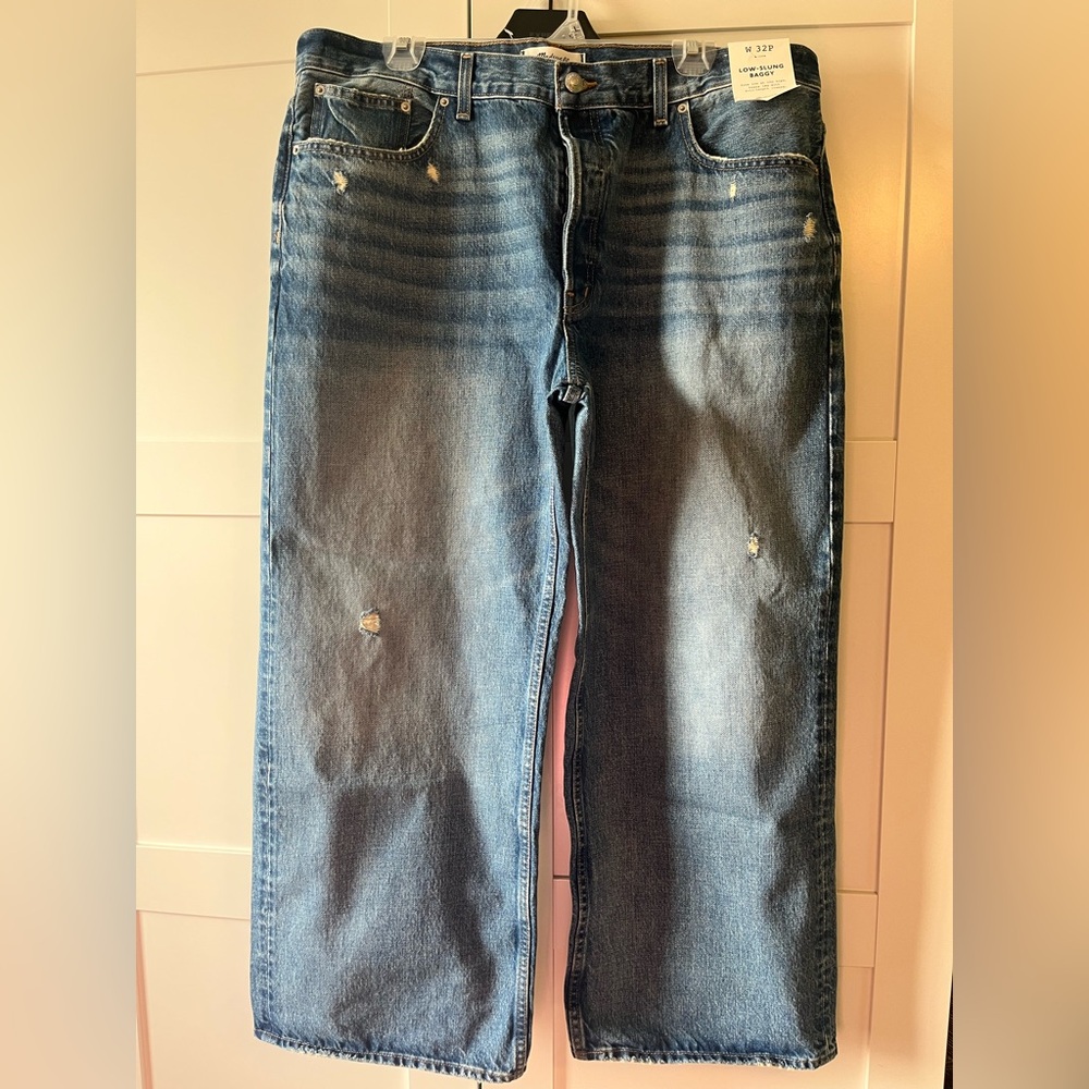 Madewell Women’s Low Slung Baggy Jeans - NWT